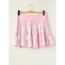 CHLOE - Jupe courte rose en viscose - Fille - Taille TU - Modz