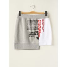 DSQUARED2 - Jupe courte gris en coton - Fille - Taille TU - Modz
