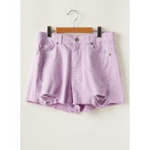 PLEASE - Short violet en coton - Fille - Taille TU - Modz