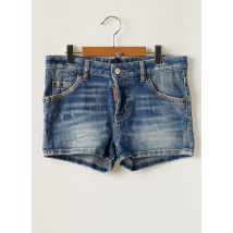 DSQUARED2 - Short bleu en coton - Fille - Taille TU - Modz