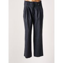 LAURENCE BRAS - Pantalon droit gris en laine - Femme - Taille 38 - Modz