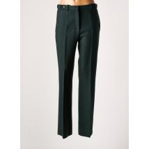 LAURENCE BRAS - Pantalon droit vert en laine vierge - Femme - Taille 34 - Modz
