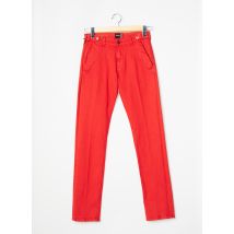 NOTIFY - Pantalon chino rouge en coton - Femme - Taille 34 - Modz