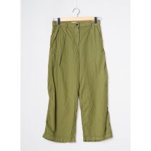 BELLEROSE - Pantalon large vert en coton - Femme - Taille 40 - Modz