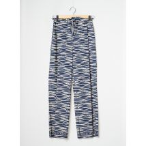 LES COYOTES DE PARIS - Pantalon slim bleu en coton - Femme - Taille 36 - Modz