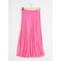 DIXIE - Pantalon large rose en polyester - Femme - Taille 38 - Modz