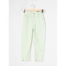 PLEASE - Jean coupe Mom vert en coton - Fille - Taille TU - Modz