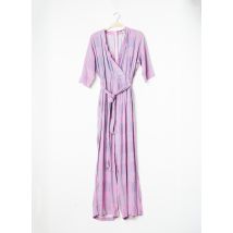 GENESIS - Combi-pantalon rose en viscose - Femme - Taille 40 - Modz