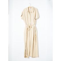 LABDIP - Combi-pantalon beige en lyocell - Femme - Taille 40 - Modz