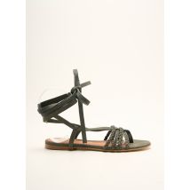 SESSUN - Tongs vert en cuir - Femme - Taille 36 - Modz