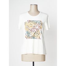 GEVANA - Top blanc en viscose - Femme - Taille 40 - Modz