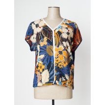 CHRISTINE LAURE - T-shirt bleu en polyester - Femme - Taille 38 - Modz