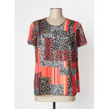 GEVANA - Top rouge en polyester - Femme - Taille 42 - Modz