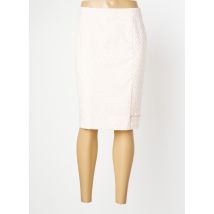 CHRISTINE LAURE - Jupe mi-longue rose en coton - Femme - Taille 42 - Modz