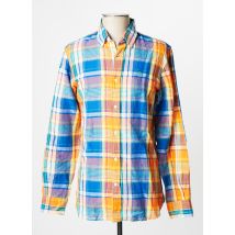 EL GANSO - Chemise manches longues bleu en lin - Homme - Taille S - Modz