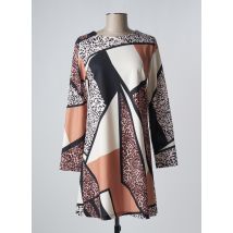 GILMA D'AGO' - Robe courte beige en polyester - Femme - Taille 40 - Modz