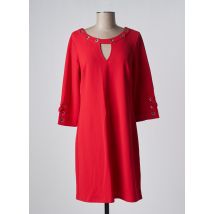JUS D'ORANGE - Robe courte rouge en coton pour femme - Taille 38 - Modz