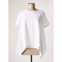 D.EXTERIOR - Top blanc en coton - Femme - Taille 38 - Modz