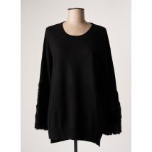 MAX & MOI - Pull noir en merinos - Femme - Taille 38 - Modz