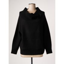 MAX & MOI - Pull noir en merinos - Femme - Taille 36 - Modz