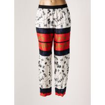 PIER ANTONIO GASPARI - Pantalon droit blanc en viscose - Femme - Taille 38 - Modz
