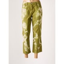 DENIM STUDIO - Jeans coupe droite vert en coton - Femme - Taille W30 - Modz
