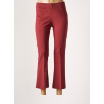 LIVIANA CONTI - Pantalon 7/8 orange en viscose - Femme - Taille 42 - Modz