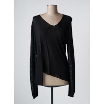 MANILA GRACE - Pull noir en viscose - Femme - Taille 38 - Modz