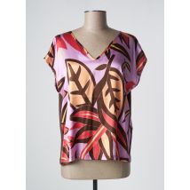 NIU - T-shirt violet en soie - Femme - Taille 38 - Modz