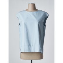 MANILA GRACE - Blouse bleu en coton - Femme - Taille 42 - Modz
