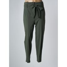 INDIES - Pantalon droit vert en polyamide - Femme - Taille 40 - Modz