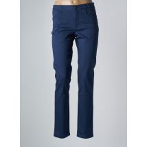 BLEU BLANC ROUGE - Pantalon slim bleu en coton - Femme - Taille 38 - Modz