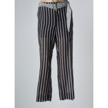 TWINSET - Pantalon droit noir en coton - Femme - Taille 40 - Modz