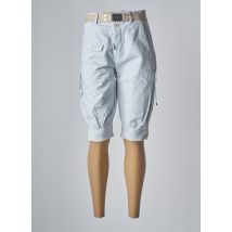 HIGH - Bermuda bleu en coton - Femme - Taille 38 - Modz