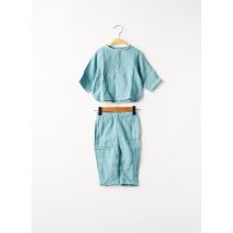 LA PETITE COLLECTION - Ensemble pantalon bleu en coton - Garçon - Taille TU - Modz