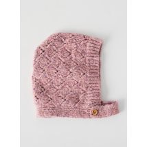 LA PETITE COLLECTION - Bonnet rose en laine - Fille - Taille TU - Modz