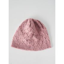 LA PETITE COLLECTION - Bonnet rose en laine - Fille - Taille TU - Modz