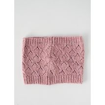 LA PETITE COLLECTION - Col / Tour de cou rose en laine - Enfant - Taille TU - Modz