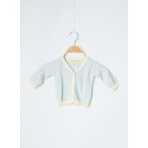 LA PETITE COLLECTION - Gilet manches longues bleu en coton - Garçon - Taille TU - Modz