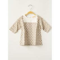 LA PETITE COLLECTION - Blouse beige en coton - Fille - Taille TU - Modz