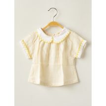 LA PETITE COLLECTION - Blouse beige en coton - Fille - Taille TU - Modz