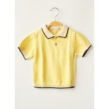 LA PETITE COLLECTION - Polo jaune en coton - Fille - Taille TU - Modz