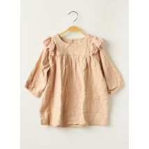 LA PETITE COLLECTION - Robe mi-longue rose en coton - Fille - Taille TU - Modz