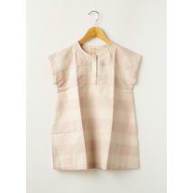 LA PETITE COLLECTION - Robe mi-longue rose en coton - Fille - Taille TU - Modz