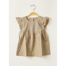 LA PETITE COLLECTION - Robe mi-longue jaune en coton - Fille - Taille TU - Modz