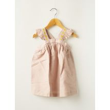 LA PETITE COLLECTION - Robe mi-longue beige en coton - Fille - Taille TU - Modz