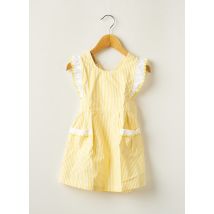 LA PETITE COLLECTION - Robe mi-longue jaune en coton - Fille - Taille TU - Modz