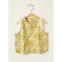 LA PETITE COLLECTION - Blouse vert en coton - Fille - Taille TU - Modz