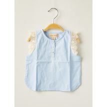 LA PETITE COLLECTION - Blouse bleu en coton - Fille - Taille TU - Modz
