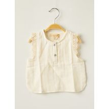 LA PETITE COLLECTION - Blouse beige en coton - Fille - Taille TU - Modz